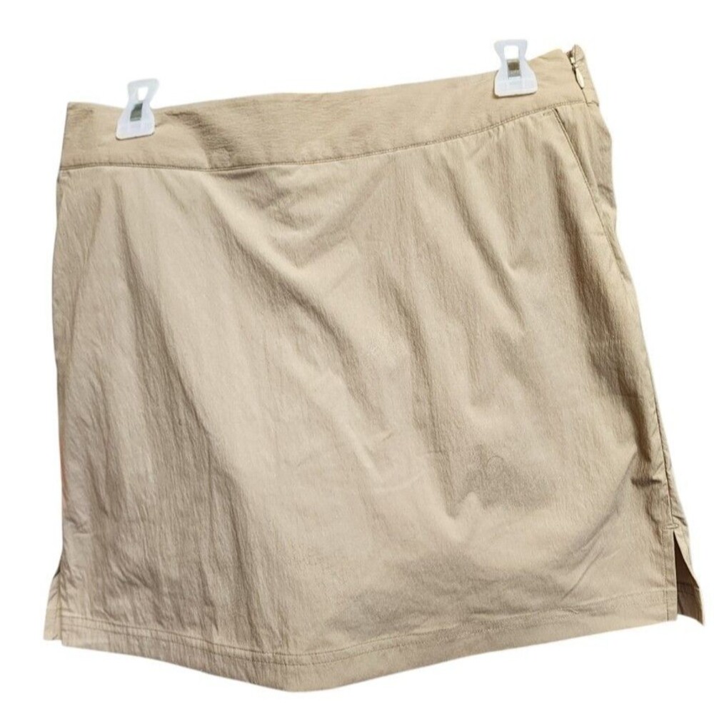 Ex Officio Khaki Excursion Skort NWT Size 10